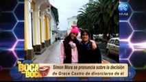 Simón Mora reveló detalles de su separación con Grace Castro