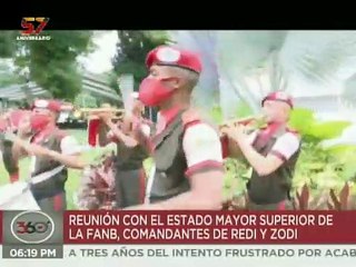 Jefe de Estado lideró reunión con el Estado Mayor y los Comandantes de REDI y ZODI de la FANB
