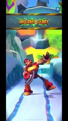 Inferno Geary Battle Run Gameplay On Bear It - Crash Bandicoot_ On The Run! (Season 4 Boss)