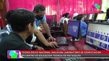 Tecnológico Nacional inaugura laboratorio de computación en Centro de Educación Técnica de Matagalpa