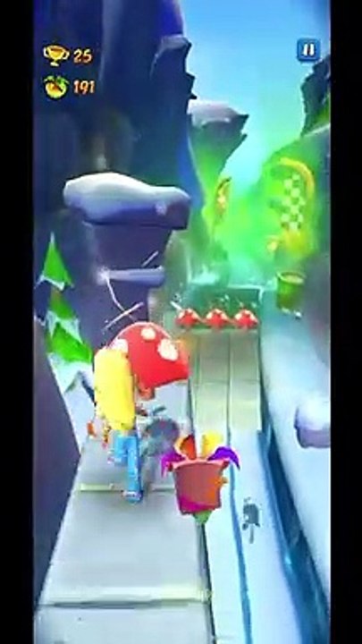 Inferno Ant Drone Battle Run Gameplay On Bear It - Crash Bandicoot: On The Run! (Season 4 Boss)