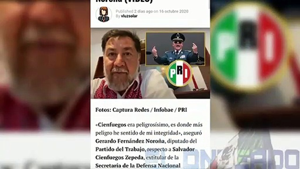 EL DÍA QUE NOROÑA ENFRENTO AL GENERAL CIENFUEGOS ¡NO VAS A CREER LO QUE LE HIBAN HACER!