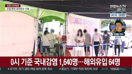 신규 확진 1,704명…현행 거리두기 2주 연장