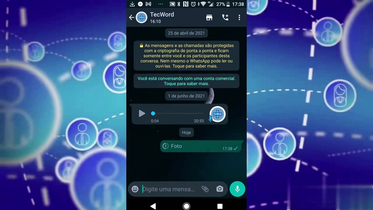 Como enviar fotos e vídeos de visualização única no WhatsApp