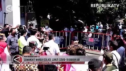 Luhut: Covid-19 Bukan Aib