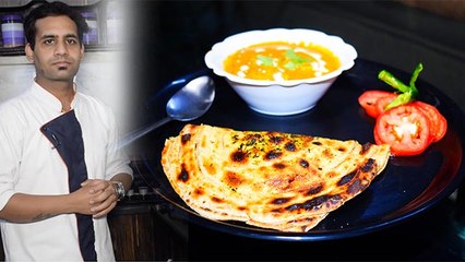 लच्छा परांठा दाल मखनी बनाने की आसान विधि | Lachha Paratha Dal Makhani Easy Recipe In Hindi