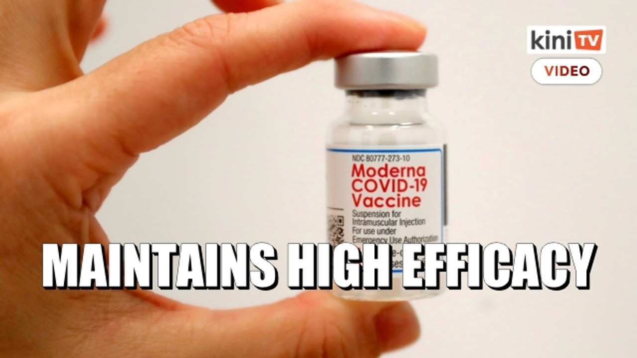 Moderna says its Covid-19 shot maintains high efficacy through 6 months