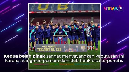 Messi Resmi Angkat Kaki dari Barcelona