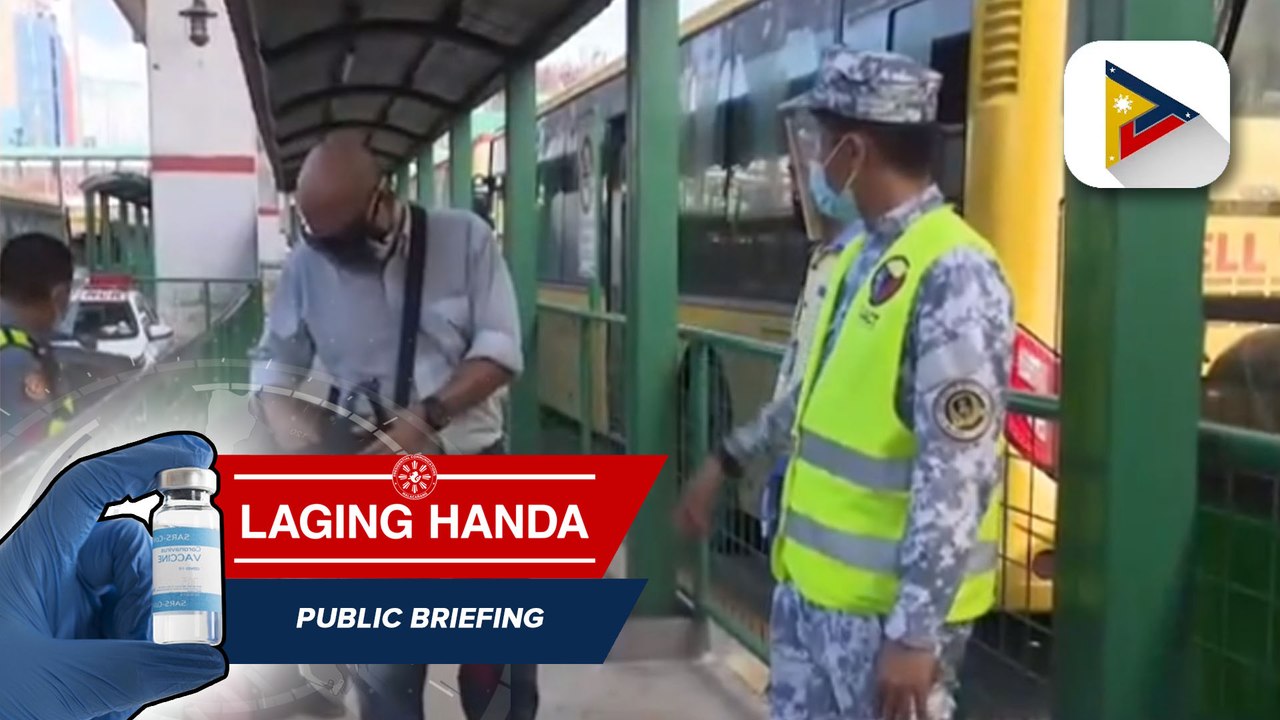 50% capacity sa mga pampublikong transportasyon sa Metro Manila, mahigpit na ipinatutupad