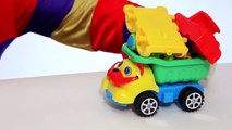 Dima der lustige Clown - Wir bauen einen bunten Jeep! Lustige Kindervideos in Deutsch