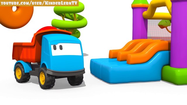 Leo der neugierige Lastwagen - Leo und die Pyramide - Lernstoff für Vorschulkinder