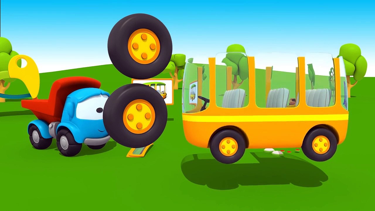 Leo Junior und der Spielzeug Citybus   Animation für Kinder