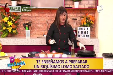 Cocina en D’Mañana: aprende aquí cómo preparar un clásico lomo saltado