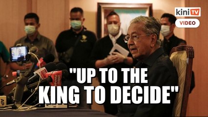 Dr Mahathir: Agong can decide if Parliament fails to determine majority