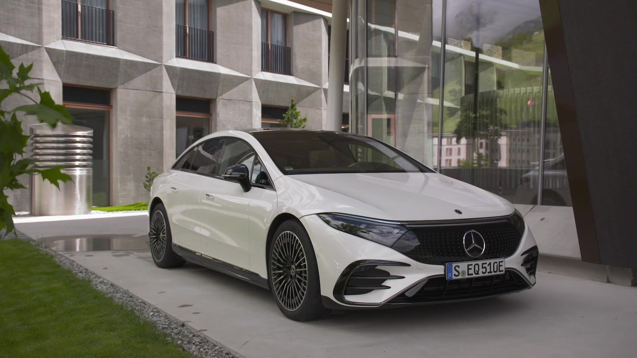 Der neue Mercedes-Benz EQS - die Navigation mit Electric Intelligence