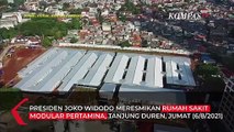 Terima Kasih ke Erick Thohir, Jokowi Apresiasi RS Modular Pertamina