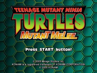Teenage Mutant Ninja Turtles : Mutant Melee online multiplayer - ps2
