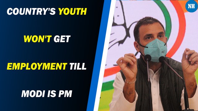 Country's youth won't get employment till Modi is PM: Rahul Gandhi