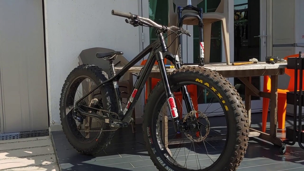 BRAND NEW FORK for my FAT BIKE!!! (ENLUN Tuning™)