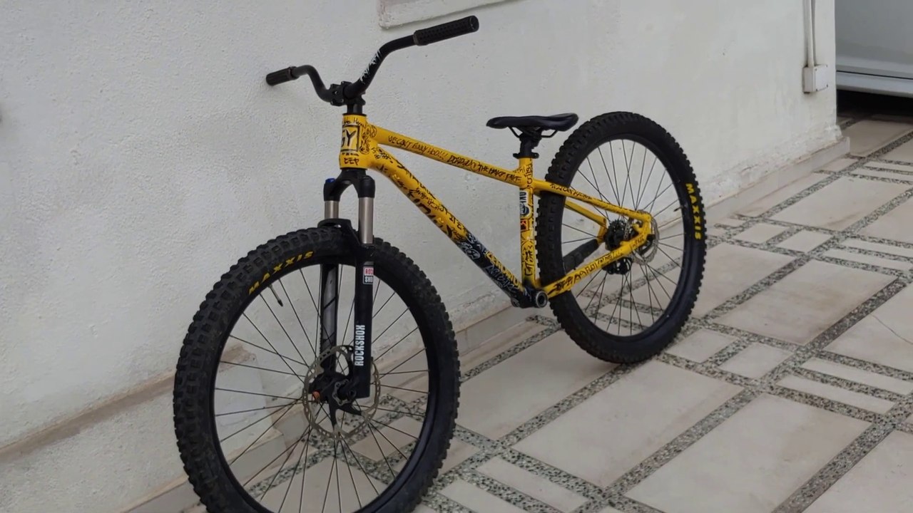 How to respray an old DIRT JUMPER  | 【Short Version】 (ENLUN Tuning™)