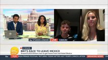 Good Morning Britain - Rebecca and her family were on their way to their dream holiday in Mexico when the government announced that the country was moving to the red list. She says they are 'in complete disbelief'
