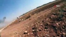 Suriye Sivil Savunması, terör örgütü PKK'nın saldırı görüntülerini yayınladı