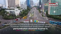 Pertumbuhan Ekonomi Indonesia Melonjak Tinggi di Kuartal II