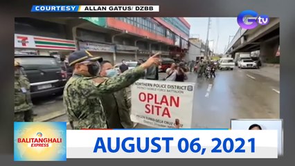 Balitanghali Express: August 6, 2021 [HD]