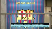 Fans von Barca und Real trauern nach Messi-Abgang