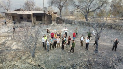 Manavgat merkezdeki ilk yangın böyle başladı