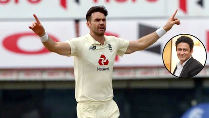Ind vs Eng 2021 : James Anderson Equals Anil Kumble's Record || Oneindia Telugu