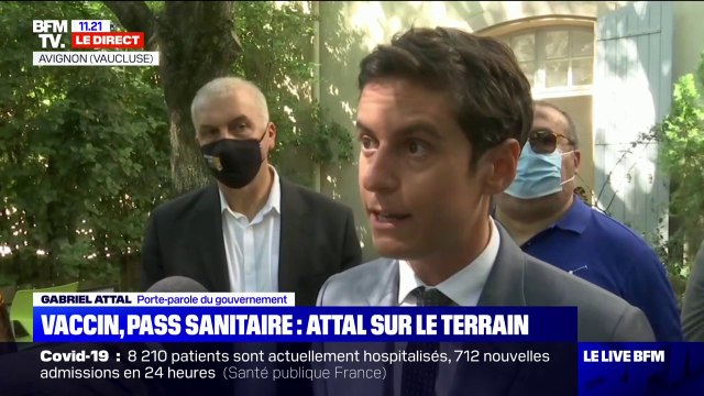 Gabriel Attal: Nous commençons à voir la 4e vague franchir les portes de l'hôpital