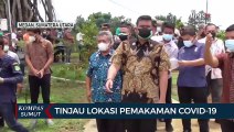 Wali Kota Medan Bobby Nasution Tinjau Lokasi Pemakaman Covid-19
