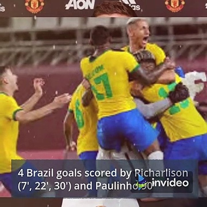 The journey of the Brazilian football team to the final of the Tokyo 2020 Olympics