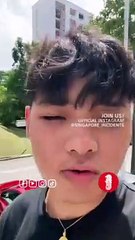 ANG MOH SUNBATHING IN BUKIT BATOK HDB ESTATE