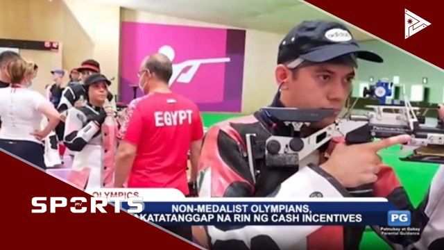 Non-medalist olympians, makatatanggap na rin ng cash incentives