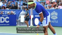 Nadal looks for positives after shock defeat to Harris