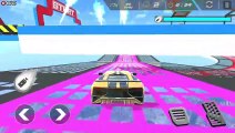 Mega Ramp Car Racing Stunt Impossible Sky Tracks / GT MODE / Android GamePlay #2