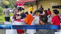 Vaksinasi Merdeka Polres Purbalingga