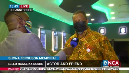 Friends and colleagues pay tribute to Shona Ferguson