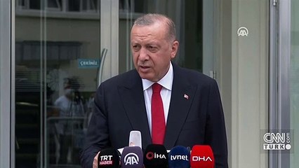 Cumhurbaşkanı Erdoğan: 208 orman yangınından 196'sı kontrol altında