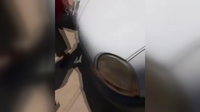 Lübnan'da İsrail'e yönelik füze saldırısını gerçekleştiren Hizbullah mensupları bölge sakinlerince yakalandı