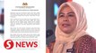 Wanita Umno chief Noraini Ahmad quits as Higher Education Minister