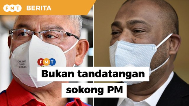 Kami hanya turunkan tandatangan hadir perjumpaan, kata Noh, Azeez