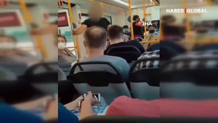 Maskesini takmadı, uyaranlara 'Özel harekatçıyım' dedi