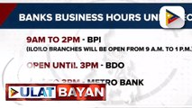 BSP, tiniyak ang tuluy-tuloy na serbisyo ng mga bangko sa panahon ng ECQ; Mga bangko, magpapatupad ng mas maiksing banking hours