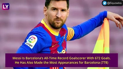 Lionel Messi Bids Adieu to La Liga Club Barcelona
