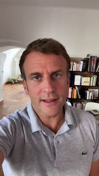 Dans sa dernière vidéo postée sur les réseaux sociaux, Emmanuel Macron s'adresse aux Français: Faites-vous vacciner, c'est une question de citoyenneté