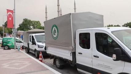 Yardımseverlerin desteğiyle toplanan 3 kamyonet yardım malzemesi yangın bölgelerine gönderildi