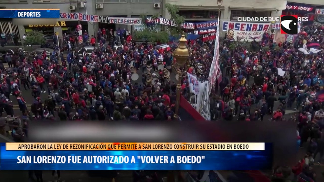 San Lorenzo fue autorizado a volver a Boedo